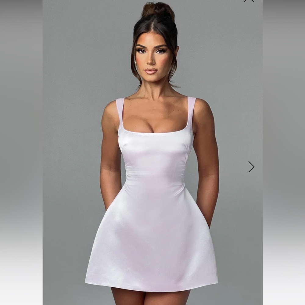 Baby Boo Sofie Mini Dress - Blush Brand New